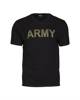 TRICOU "ARMY" - MIL-TEC® - NEGRU