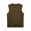 TRICOU DIN BUMBAC FARA MANECI - OLIVE - BRANDIT